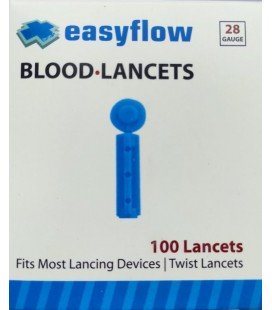 Ланцети універсальні Easyflow, 100 шт.