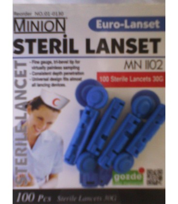 Универсальные ланцеты Evro Lancet 100шт.