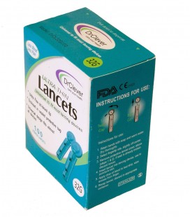 Ультратонкие ланцеты DrClever 32G, 100 шт.