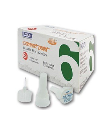 Иглы для шприц-ручек Comfort Point/ 6мм.