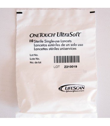Ручка для прокола OneTouch Ultra Soft+10 тест-полосокOne Touch Select +10 ланцетов