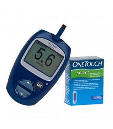 OneTouch Select + 50 тест-полосок.