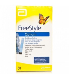 Тест-полоски FreeStyle Optium , 50 шт.