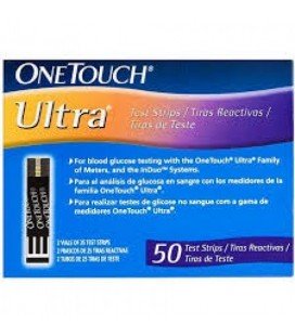 Тест-полоски One Touch Ultra, 50 шт.