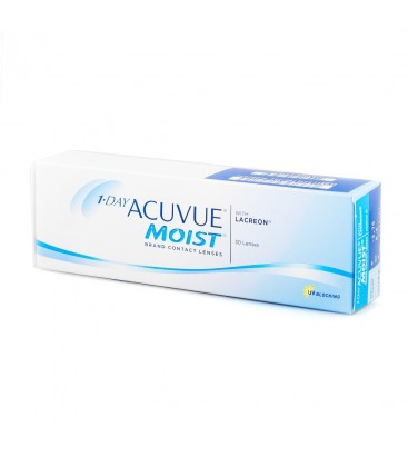 Контактные линзы 1 Day Acuvue Moist, 30 шт.