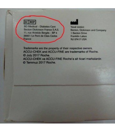 Иглы для шприц-ручек Accu-Fine 4 мм, 100 шт.