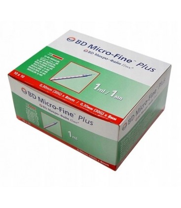 Шприци BD Micro-Fine Plus, 10 шт. (U-100 / 0.1 мл) (В упаковці)