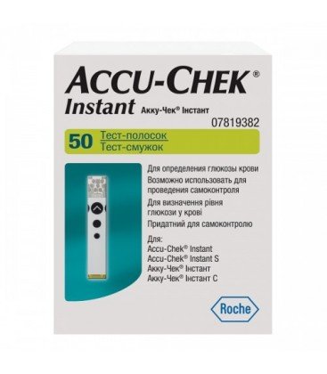 Тест-смужки Accu-Chek Instant, 50 шт.