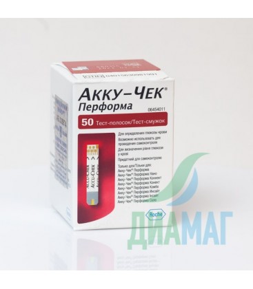 Тест-полоски Accu-Chek Performa, 50 шт.