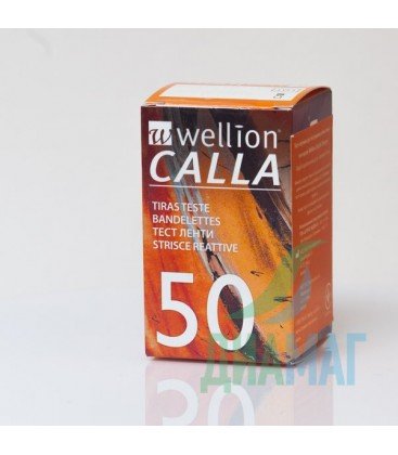 Тест-полоски Wellion Calla, 50 шт.