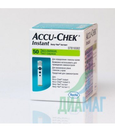 Тест-смужки Accu-Chek Instant, 50 шт.