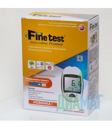 Глюкометр Fine Test + 100 тест-смужок