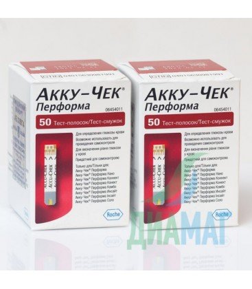 Тест-полоски Accu-Chek Performa, 100 шт.