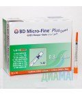 Шприцы BD Micro-Fine Plus Demi (U-100 / 0.3 мл.), 10 шт.в упаковке.