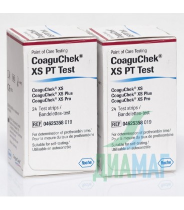 Тест-полоски CoaguChek XS, 48 шт.