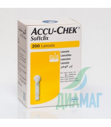 Ланцеты Accu-Chek Softclix, 200 шт.
