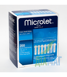 Ланцети Microlet, 200 шт.
