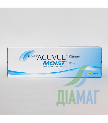 Контактные линзы 1-Day Acuvue Moist, 30 шт.