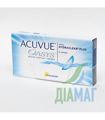 Контактні лінзи Acuvue Oasys, 6 шт.